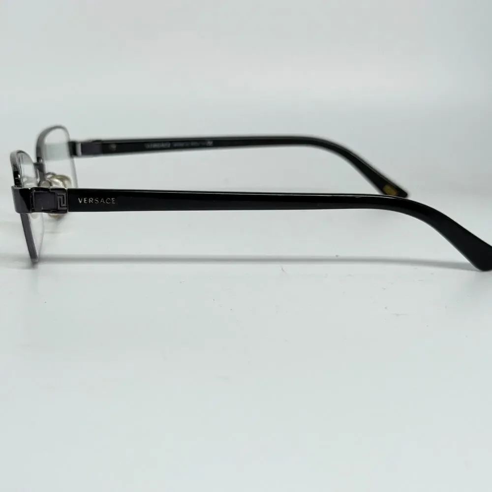 Versace Mod.‎ 1173 1255 Eyeglasses Frames Black Silver 52-17-140 H18911